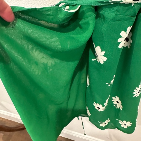 Reformation Anchorage Dazed Wrap Mini Dress - Picture 4 of 5